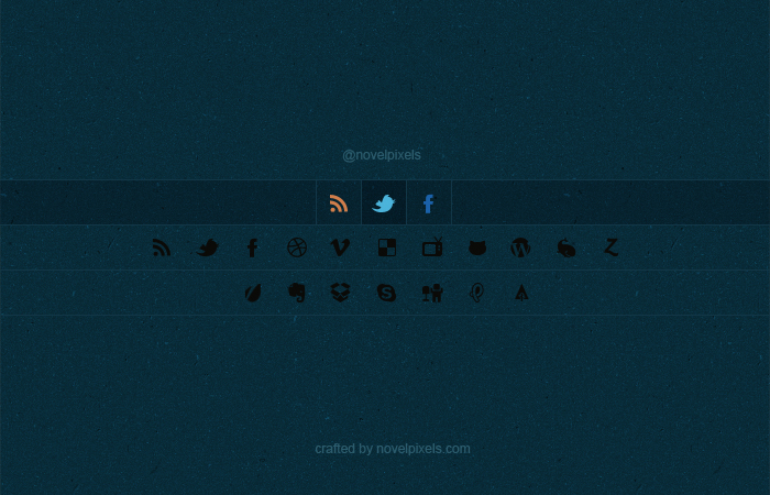 Tiny Social Media Icons